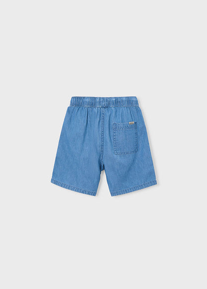 Βερμούδα Denim Ριχτή
