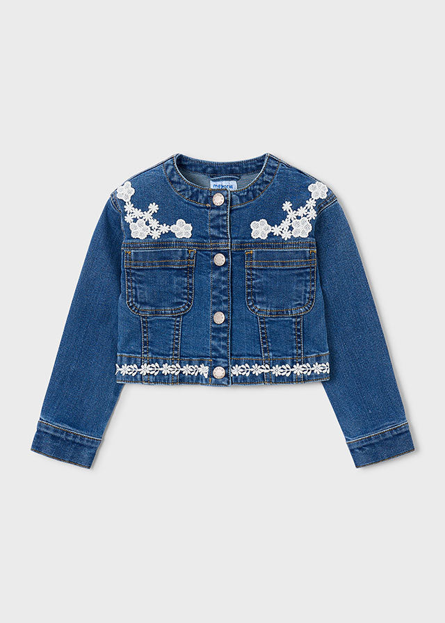 Τζάκετ Denim Γκιπούρ