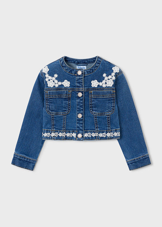 Τζάκετ Denim Γκιπούρ