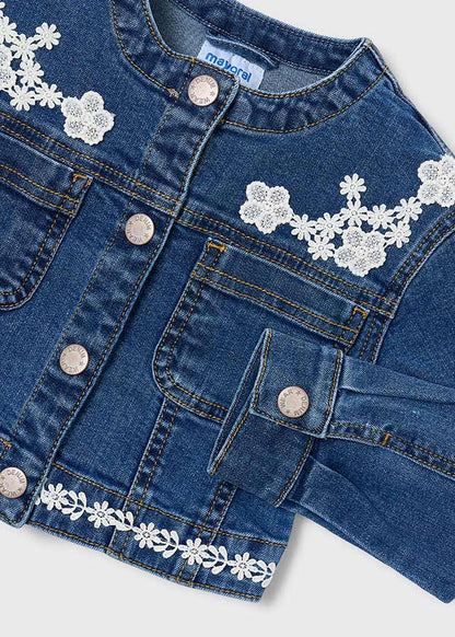 Τζάκετ Denim Γκιπούρ