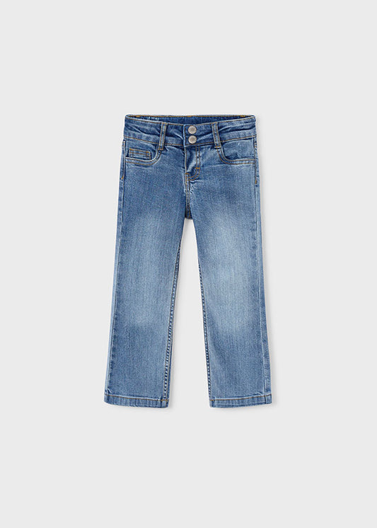 Παντελ Denim Καμπάνα Χαμηλ Με