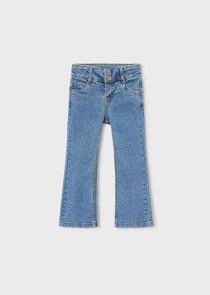 Παντελ Denim Καμπάνα Χαμηλ Με