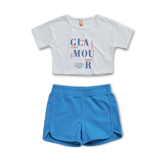 Σετ Μπλούζα-Σορτς Glamour