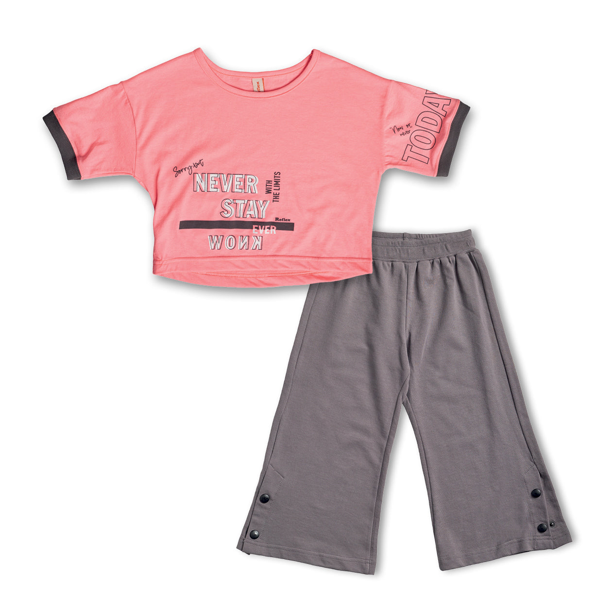 Σετ Μπλούζα-Παντελόνα Never Stop