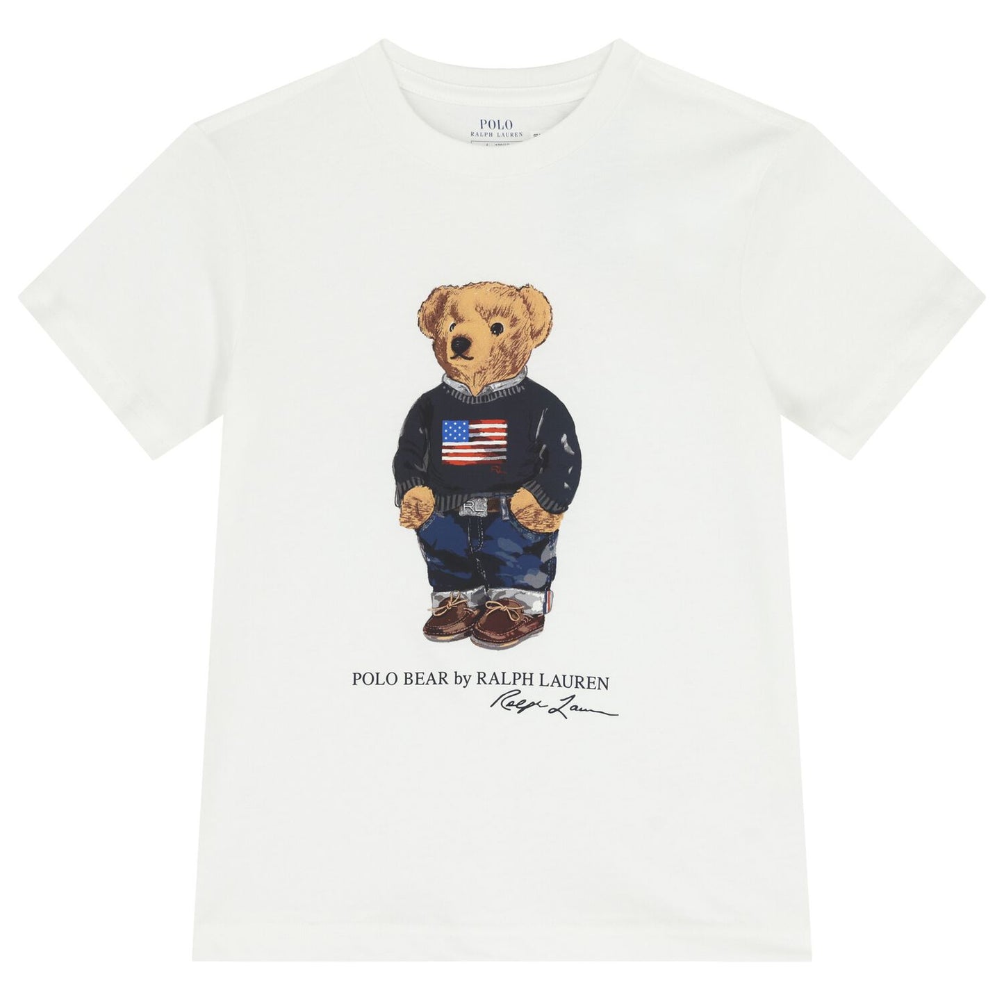 Polo Bear Cotton Jersey T-Shirt