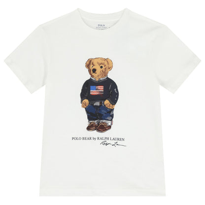 Polo Bear Cotton Jersey T-Shirt