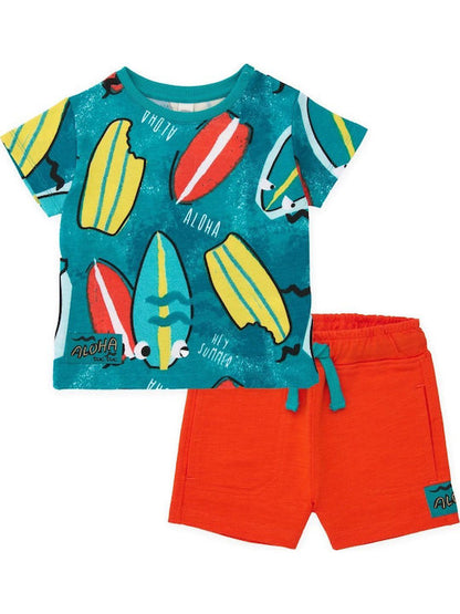 Jersey T-Shirt And Bermudas