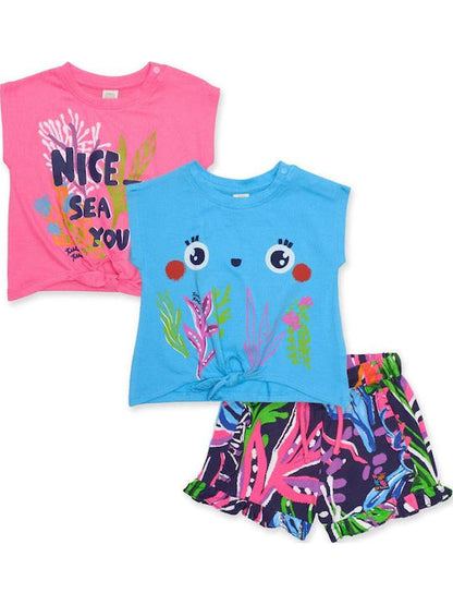 2 Jersey T-Shirt And Shorts