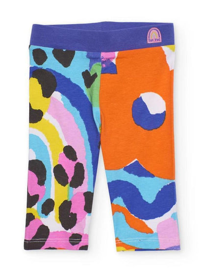 Jersey T-Shirt And Bikers Leggings