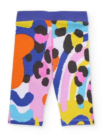 Jersey T-Shirt And Bikers Leggings