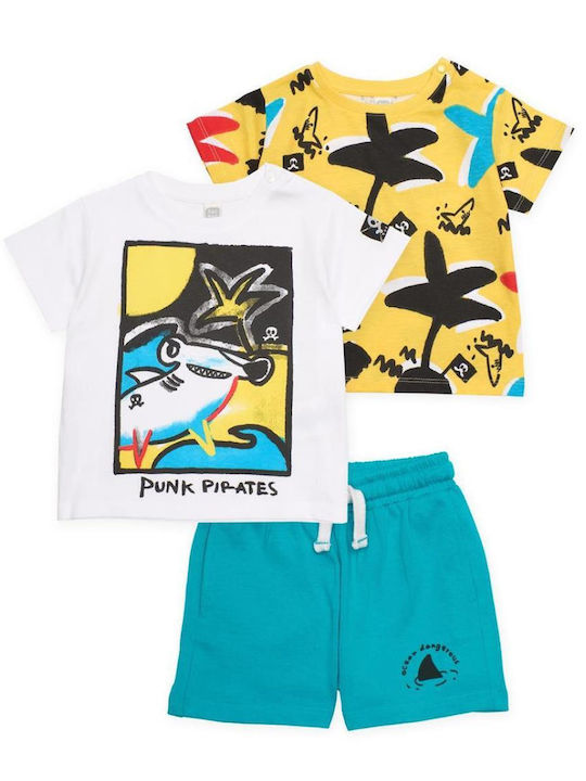 2 Jersey T-Shirt And Bermudas