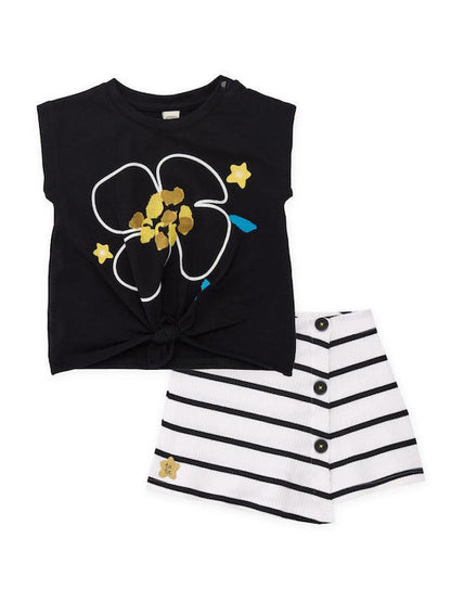 Jersey T-Shirt And Skirt