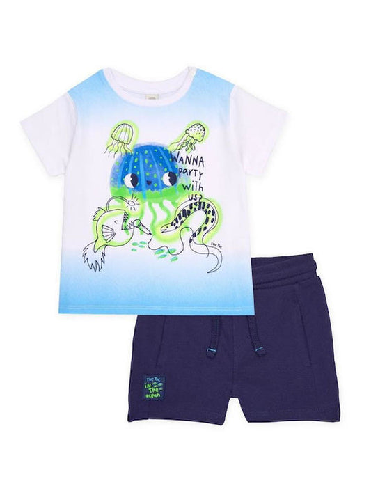 Jersey T-Shirt And Bermudas