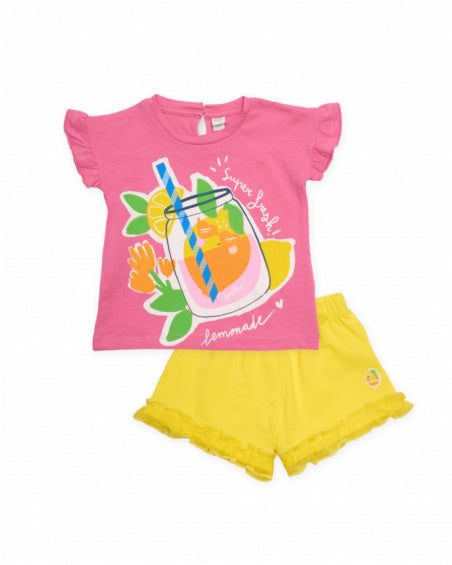 Jersey T-Shirt And Shorts