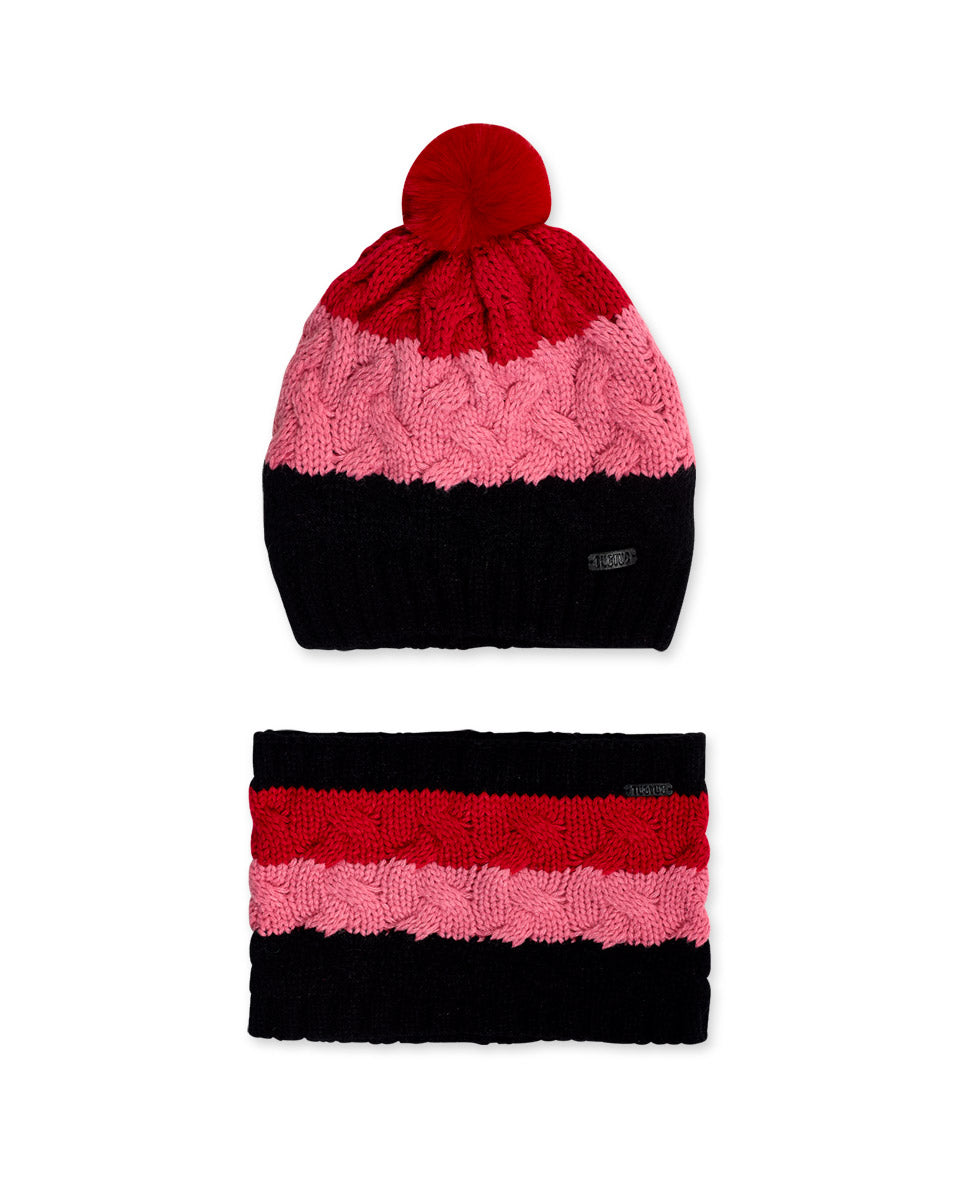 Knitted Hat And Scarf