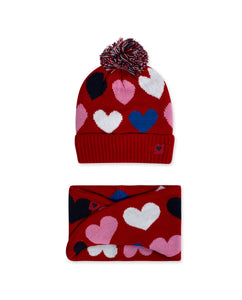 Knitted Hat And Scarf