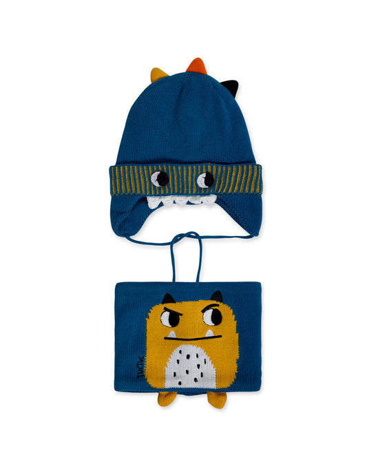 Πλεκτό Σκουφάκι Και Κασκόλ