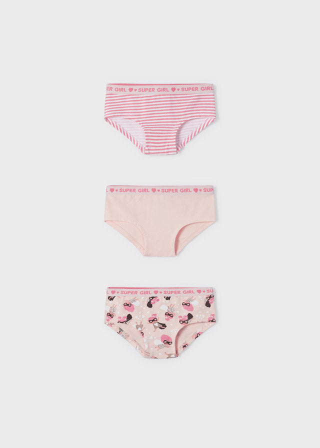 Σετ 3 Βρακακια Culotte